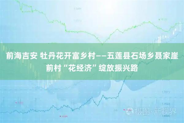 前海吉安 牡丹花开富乡村——五莲县石场乡聂家崖前村“花经济”绽放振兴路